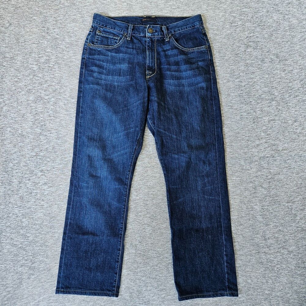Agave Copper Waterman Relaxed Straight Agate Beach Finish Jeans Size 32